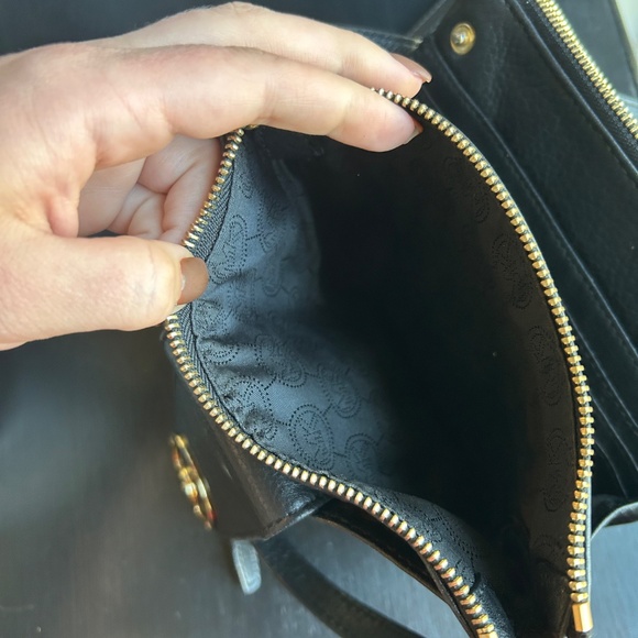 Michael Kors Black Leather Crossbody Bag - Picture 6 of 6
